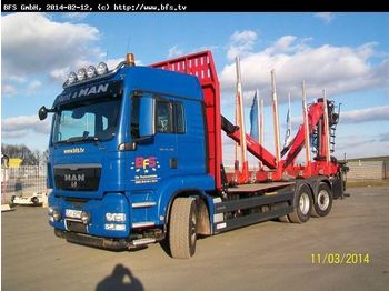 MAN TGS 26.480 6x4H-2 BL Kurzholz  - Timber transport