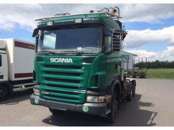 Scania R 420 6x6 do drewna drzewa lasu - Timber transport