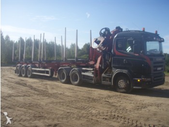 Scania R R 420 - Timber transport