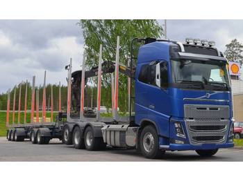 Timber transport, Crane truck VOLVO NEW FH12.540 8x4: picture 1