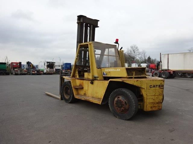 Forklift Caterpillar V225 10 tons - 5m50 lift point / 6 cylender Perkins: picture 3