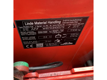 Stacker Linde D12APi (133): picture 5