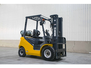 New LPG forklift XCMG official 2.5 ton Tier 4 engine 5000 lb LPG gas lift truck propane forklift: picture 2