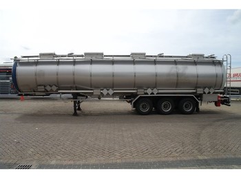 Tank semi-trailer for transportation of chemicals Burg 3 AXLE TANK TRAILER: picture 1