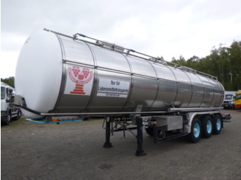 Tank semi-trailer for transportation of food Burg Food / chemical tank inox 30.3 m3 / 1 comp: picture 1