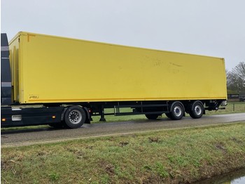 Hertoghs KOFFER/KASTEN | 2500 KG DHOLLANDIA | STEERING AXLE | - Closed box semi-trailer