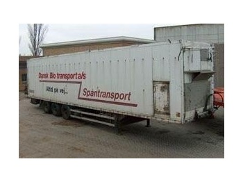  TALSON Schubboden - Closed box semi-trailer
