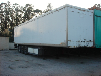 Trouillet  - Closed box semi-trailer
