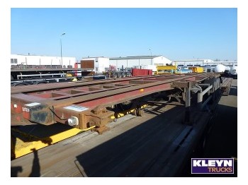 Blumhardt 2X 20 + 1 X 40 FT STEEL SUSPENSION - Container transporter/ Swap body semi-trailer