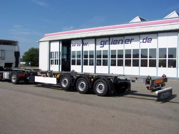 Schmitz SCF CONTAINERCHASSIS 20/30/40/45 HC liftachse - Container transporter/ Swap body semi-trailer