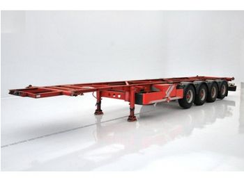 TURBO HOET 4 ASSER - Container transporter/ Swap body semi-trailer