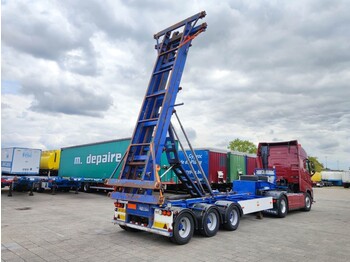 Titan 20FT SteilLader - KabelSysteem - 2x FLATS - Afstandbediening - 2004 gebouwd (O869) - Container transporter/ Swap body semi-trailer
