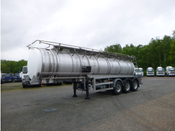 Tank semi-trailer for transportation of chemicals Crossland Chemical tank inox 22.5 m3 / 1 comp: picture 1