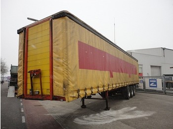  Blumhardt SAL 40 27 90 136E 3-ASSIGE SCHUIFZEILE - Curtainsider semi-trailer