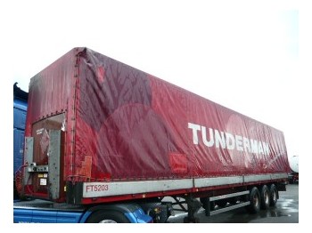 Groenewegen 3 Axle Tilttrailer - Curtainsider semi-trailer