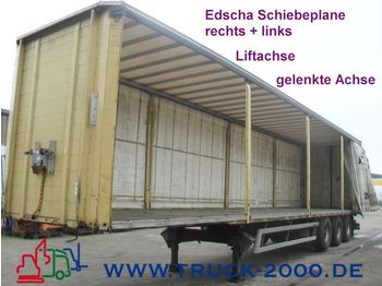 KOTSCHENREUTHER 3 Achs EdschaPlaneL+R Staplerhalterung Lenkachse - Curtainsider semi-trailer