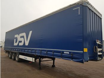 Curtainsider semi-trailer KRONE LIFT AXLE