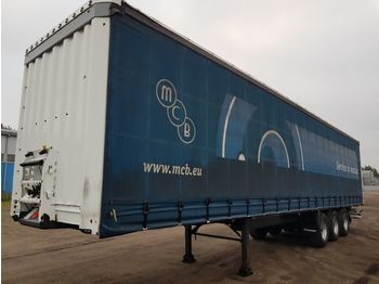 Curtainsider semi-trailer KRONE SDP 27