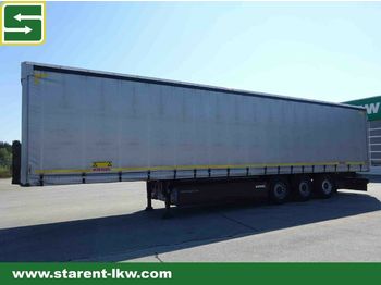 Curtainsider semi-trailer Kögel Tautliner, Liftachse, SAF, Palettenkasten, XL