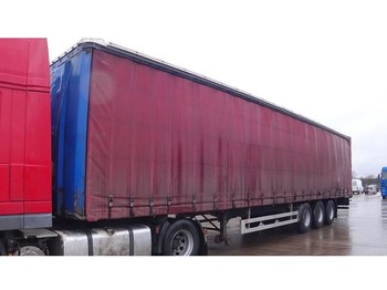 Curtainsider semi-trailer Pacton T3-001 (ROR-axles / DRUM BRAKES / FREINS TAMBOUR)