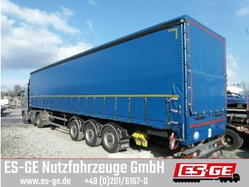 Curtainsider semi-trailer Schmidt 3-Achs-Sattelanhänger mit Plane