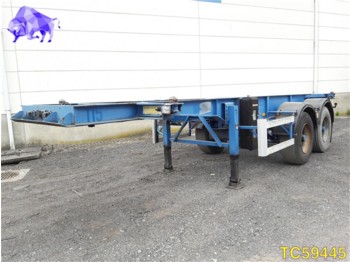 Container transporter/ Swap body semi-trailer DESOT Container chassis 20' Container Transport: picture 1