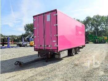Closed box semi-trailer DRACO MZS 218 T/A Drawbar: picture 1