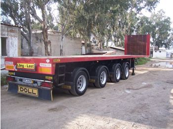 Dropside/ Flatbed semi-trailer Doll DOLL P4H-T: picture 1