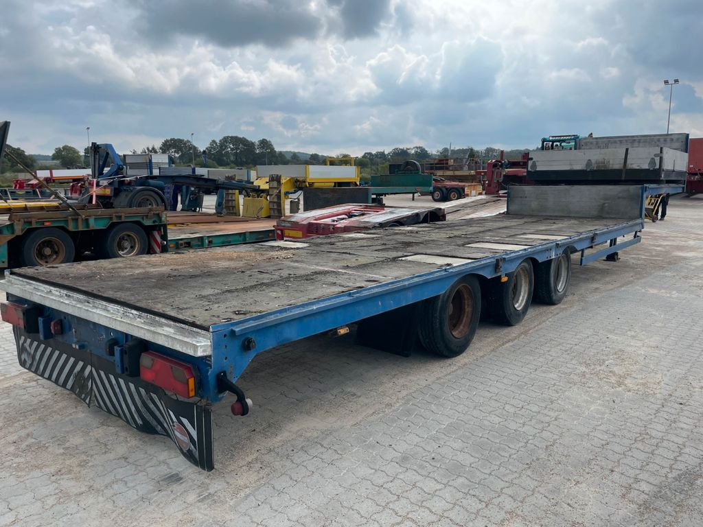 Low loader semi-trailer Doll tieflader  voll aluminium: picture 2