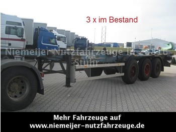 Blumhardt Sattelanhänger/Containerchassi  - Dropside/ Flatbed semi-trailer