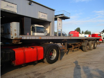 Blumhardt full steel suspension / bpw-axles - Dropside/ Flatbed semi-trailer