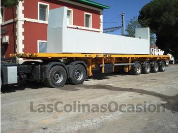 COMETTO XA4TAH45 - Dropside/ Flatbed semi-trailer
