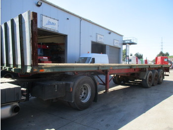 Dapa S888 (STEEL SUSPENSION / BPW-axles) - Dropside/ Flatbed semi-trailer