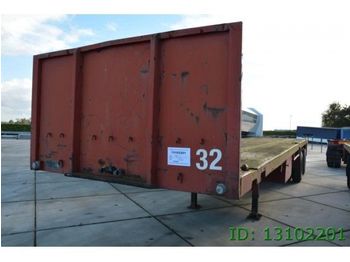 Flandria Spring Susp.  - Dropside/ Flatbed semi-trailer
