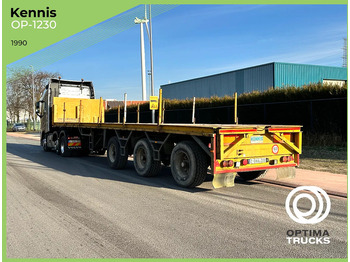 Kennis OP-1230 - Dropside/ Flatbed semi-trailer