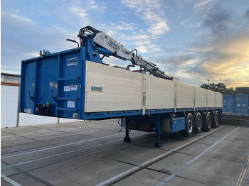 Kennis TTD.454.C-B - Dropside/ Flatbed semi-trailer