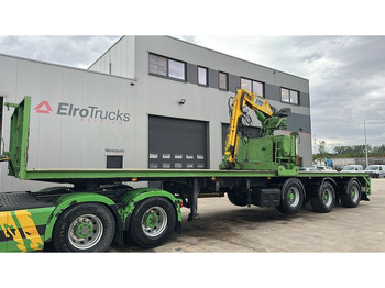 Kwb P-423-STI-R (BE TRAILER / KENNIS 16.000R / GOOD CONDITION / 2X LENKASCHEN) - Dropside/ Flatbed semi-trailer