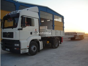 Dropside/ flatbed semi-trailer LIDER سطحة للبيع موديل اوربي 2021 NEW