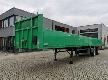 Orten SP27 / Lenkachse / 2m Auschub / Stahltransport  - Dropside/ Flatbed semi-trailer