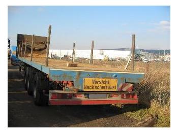  SDC - 3-Achs-Sattelauflieger - teleskopierbar - Dropside/ Flatbed semi-trailer