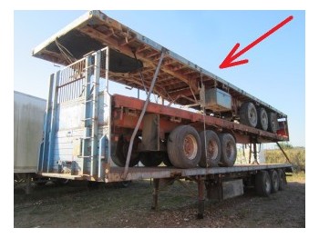 VIBERTI Full Steel Suspension - Dropside/ Flatbed semi-trailer