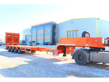 New Low loader semi-trailer EMIRSAN 4 AXLE LOWBED EXTENDABLE: picture 1