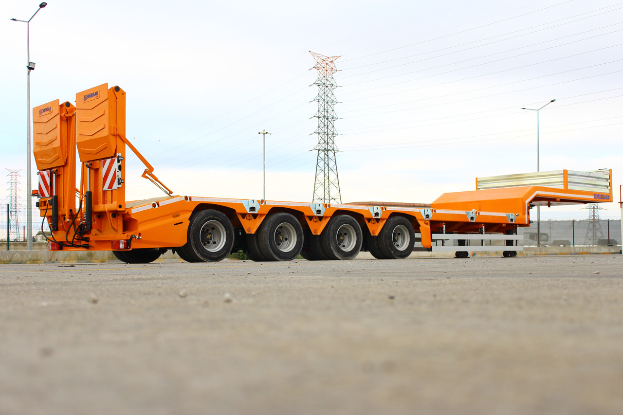 New Low loader semi-trailer EMIRSAN 4 AXLE LOWBED SEMI TRAILER: picture 6