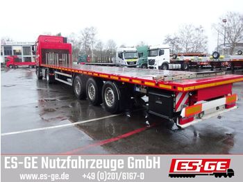 Dropside/ Flatbed semi-trailer ES-GE 3-Achs-Sattelanhänger, Rungen: picture 1