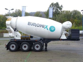 Tank semi-trailer for transportation of silos EUROMIX MTP 12m³ Betonmischer / MIETFAHRZEUG: picture 1