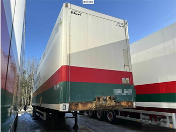 Closed box semi-trailer EKERI
