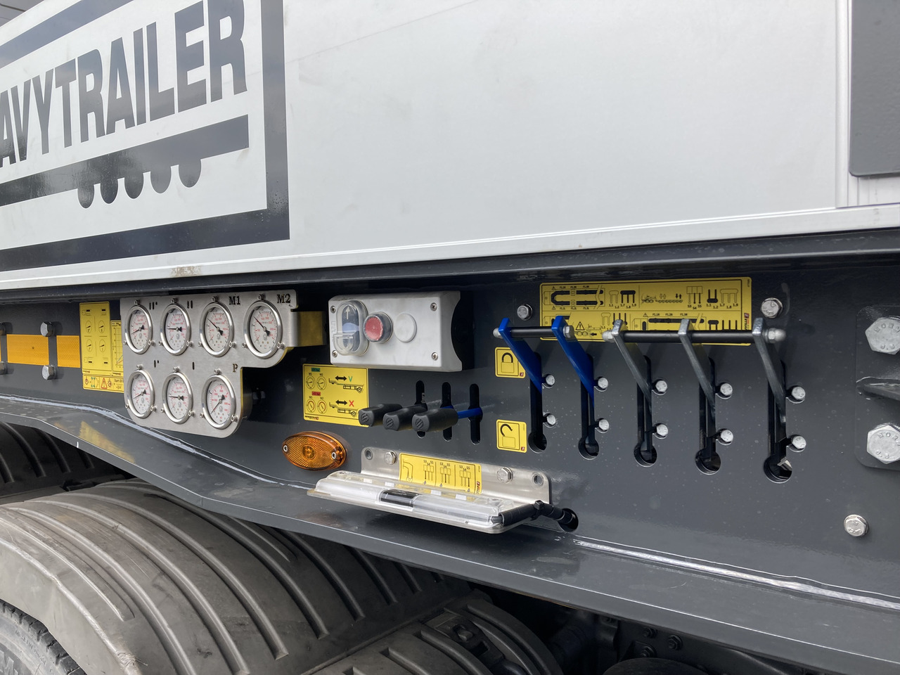 New Low loader semi-trailer FAYMONVILLE 6-Achs-Tele-Semi mit PA-X Achssystem: picture 3