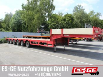 Low loader semi-trailer Faymonville 6-Achs-Satteltieflader - tele - hydr. gelenkt: picture 1