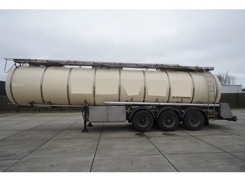 Tank semi-trailer for transportation of food Feldbinder 3 AXLE FOOD / CHEMIE TANK TRANSPORT TRAILER: picture 1