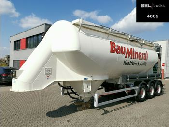 Tank semi-trailer for transportation of silos Feldbinder EUT 40/7615/A/2 - 40m3 / Lenkachse /Asse Sterz.: picture 1